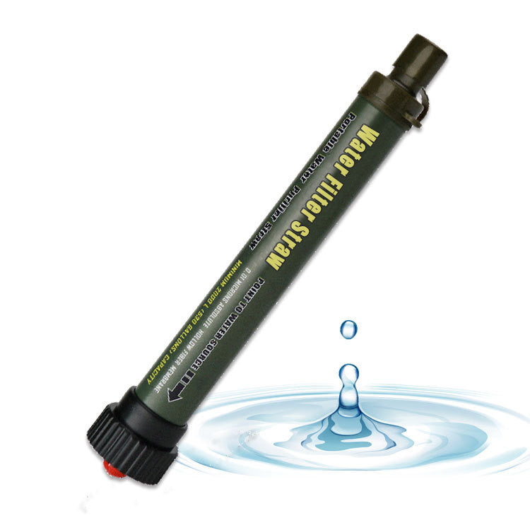 Life-saving water purification tools outdoor water purification straw micro ultrafiltration water purifier