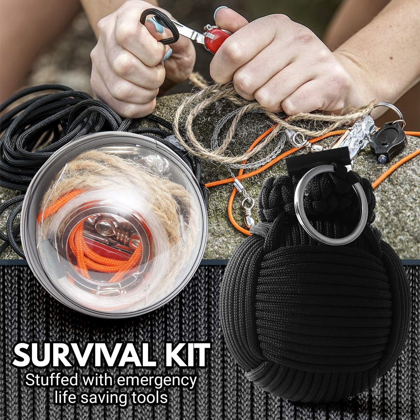 Outdoor Survival Tool Tactical Pack