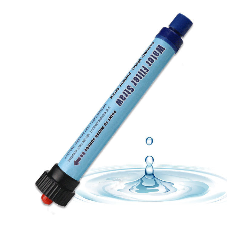 Life-saving water purification tools outdoor water purification straw micro ultrafiltration water purifier