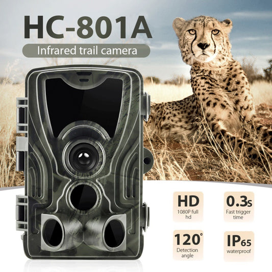 Hunting-Trail-Camera Photo-Trap HC801A Night-Version Trigger Surveillance 1080P 16MP