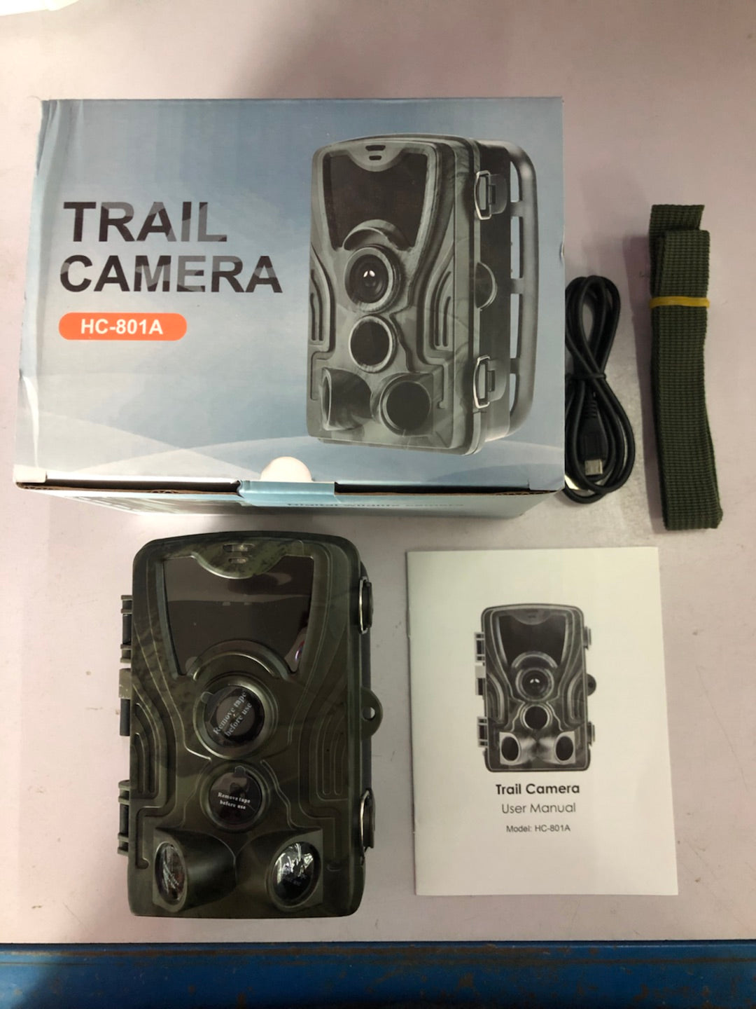 Hunting-Trail-Camera Photo-Trap HC801A Night-Version Trigger Surveillance 1080P 16MP